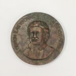 Χάλκινο αναμνηστικό μετάλλιο "Ρήγας Φεραίος-1881-1931 Πεντηκονταετηρίς Απελευθερώσεως Θεσσαλίας- Οκτ. 1934"