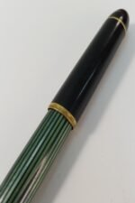 Πένα "Pelikan 140 Germany" (πράσινο ριγέ- μαύρο-χρυσό 585 / 14 C) - Image 3