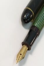 Πένα "Pelikan 140 Germany" (πράσινο ριγέ- μαύρο-χρυσό 585 / 14 C) - Image 4