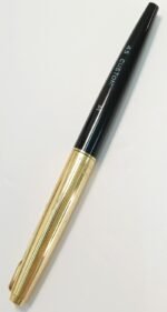 Στυλό "PARKER 45" Custom M (μαύρο με επιχρυσωμένο καπάκι) - Image 2