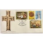 Φάκελος Φιλοτελισμού Π.Η.Κ. "Η ΕΚΚΛΗΣΙΑ ΚΑΙ Ο ΑΓΩΝ 1821-1971" 8-2-1971