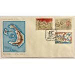 Φάκελος Φιλοτελισμού "ΑΡΧΑΙΟΛΟΓΙΚΑ ΕΥΡΗΜΑΤΑ ΘΗΡΑΣ" 30-3-1973