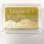 Γερμανική επιχρυσωμένη μπάρα "LEOPARD I 1965" - "Γερμανική Μεραρχία Πάντσερ"
