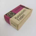 Vintage κουτί με μύτες καλλιγραφίας (Germany 1972)