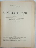"Raccolta di temi" Michele Martina (1935) - Image 2