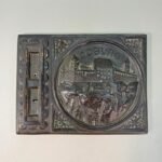 Ανάγλυφη μεταλλική πλάκα "Κάστρο Veste Coburg"