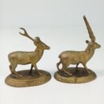 Ορειχάλκινα ειδώλια αντιλόπης και ελαφιού - Image 3
