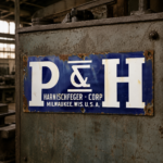 Πινακίδα P&H (Harnischfeger- Corp. Milwaukee, USA) - Image 5