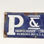 Πινακίδα P&H (Harnischfeger- Corp. Milwaukee, USA) - Image 2