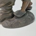 Αγαλματίδιο αγοριού από ρεγκούλ "Le petit poucet" by C. Demange (Made in France) - Image 2