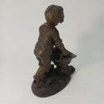 Αγαλματίδιο αγοριού από ρεγκούλ "Le petit poucet" by C. Demange (Made in France) - Image 4