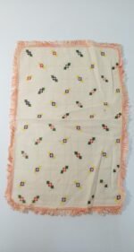 Vintage λευκά είδη (πετσέτες, τραπεζομάντηλο, σεμέν, τραβέρσα) (9 τεμάχια) - Image 4