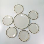 Σετ πορσελάνινων πιατικών Scherzer Bavaria Germany (7 τεμάχια)