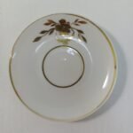 Είδη οικιακής χρήσης (κεραμικά και πορσελάνη) σε λευκό με χρυσό (LOT 6 τεμ.) vintage - Image 4