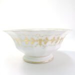 Είδη οικιακής χρήσης (κεραμικά και πορσελάνη) σε λευκό με χρυσό (LOT 6 τεμ.) vintage - Image 6