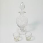 LOT υαλικών οικιακής χρήσης (καράφες-ποτήρια- ποτήρια λικέρ και άλλα) (17 τεμάχια) - Image 3