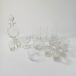 LOT υαλικών οικιακής χρήσης (καράφες-ποτήρια- ποτήρια λικέρ και άλλα) (17 τεμάχια) - Image 5