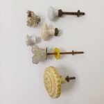 Vintage χερούλια επίπλου (διάφορα σχέδια και μεγέθη) (LOT 6 τεμαχίων) - Image 2