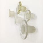 Vintage συλλεκτικά γυάλινα πώματα φιαλών με επίπεδη κεφαλή (LOT 5 τεμαχίων) - Image 2