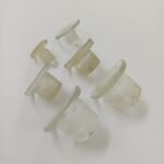 Vintage συλλεκτικά γυάλινα πώματα φιαλών με επίπεδη κεφαλή (LOT 6 τεμαχίων) - Image 2