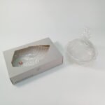 2 κρυστάλλινα διακοσμητικά σαλονιού (φοντανιέρα και πιατέλα σε σχέδιο κύκνου) - Image 2