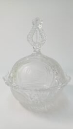 2 κρυστάλλινα διακοσμητικά σαλονιού (φοντανιέρα και πιατέλα σε σχέδιο κύκνου) - Image 8