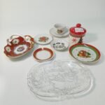 Vintage πιατικά Χριστουγεννιάτικου θέματος (LOT 8 τεμαχίων) - Image 2