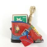 Vintage souvenir μπότα με σπίρτα "Made in Austria" - Image 2