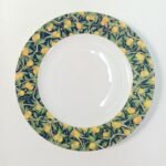 Vintage διακοσμητικά πιάτα με σχέδια λουλουδιών (Rosenthal/ Scherzer κ.ά.) (LOT 5 τεμ.) - Image 2