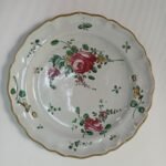 Vintage διακοσμητικά πιάτα με σχέδια λουλουδιών (Rosenthal/ Scherzer κ.ά.) (LOT 5 τεμ.) - Image 4