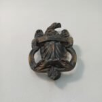 Μεταλλικό ρόπτρο πόρτας, vintage, σε σχέδιο αετού - Image 2