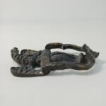 Μεταλλικό ρόπτρο πόρτας, vintage, σε σχέδιο αετού - Image 5