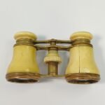 Κιάλια όπερας από ελεφαντόδοντο και ορείχαλκο "Lemaire, Paris", αντίκα