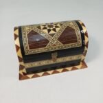 Ξύλινο διακοσμητικό κουτί "TARACEA" Made in Spain, Vintage