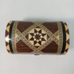 Ξύλινο διακοσμητικό κουτί "TARACEA" Made in Spain, Vintage - Image 2