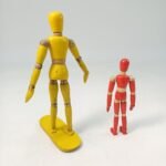 Ξύλινα καλλιτεχνικά μανεκέν (2 τεμάχια) - Image 3