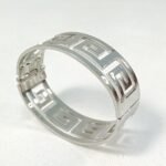 Επάργυρη ζώνη και βραχιόλι με ελληνικό μοτίβο του Μαιάνδρου - Image 4