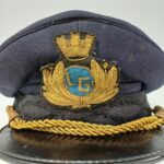 Πηλήκιο ανώτερου αξιωματικού εμπορικού ναυτικού ή ιδιωτικής ναυτιλιακής γραμμής, Ιταλικής κατασκευής (Μεταπολεμική περίοδος) - Image 4