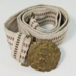 Βουλγαρική ζώνη στρατιωτικής παρέλασης (λευκή - κόκκινη)