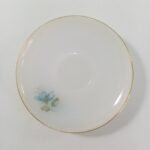 Σετ πιατικών από οπαλίνα (σχέδιο γαλάζιων λουλουδιών και χρυσές λεπτομέρειες) (8 τεμ.) - Image 4