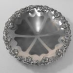 Μεταλλικά διακοσμητικά σαλονιού (από αλπακά και ανοξείδωτο ατσάλι) (LOT 4 τεμαχίων) - Image 8