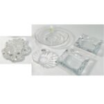 Κρυστάλλινα διακοσμητικά είδη σαλονιού (LOT 5 τεμαχίων)