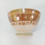 Κεραμικά παραδοσιακά πιατικά (LOT 9 τεμαχίων) (Bulgarian redware pottery/ Porcelaine opaque de Gien, France/ China) - Image 8