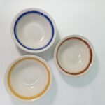 Κεραμικά παραδοσιακά πιατικά (LOT 9 τεμαχίων) (Bulgarian redware pottery/ Porcelaine opaque de Gien, France/ China) - Image 14