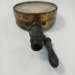 Μανόμετρο παλαιού τύπου μπρούτζινο "Lace, Wills & Co." Barry Dock - Image 3