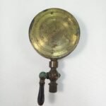 Μανόμετρο παλαιού τύπου μπρούτζινο "Lace, Wills & Co." Barry Dock - Image 4