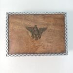 Ξύλινο κουτί με έμβλημα τον αετό του Βασιλείου της Πρωσίας - Image 2