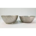 Μεταλλικά μπολ, vintage (2 τεμάχια)