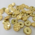 Κουμπιά ναυτικής ενδυμασίας (μεταλλικά, χρυσά) (100 τεμάχια) -size 30- - Image 2