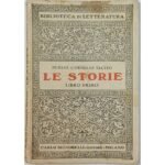 "Le Storie" Publio Cornelio Tacito (1940) Τόμος Α΄